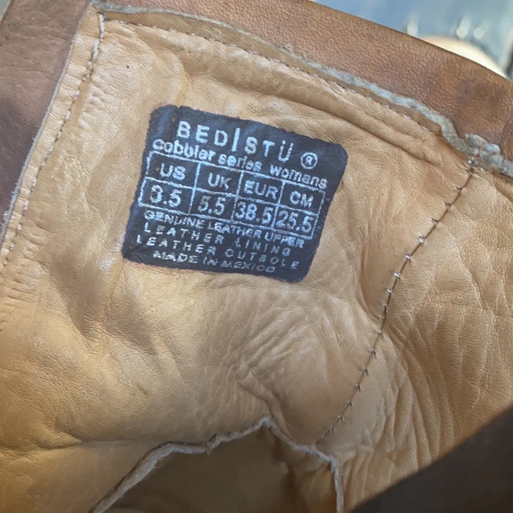 Bed Stu Ankle Boots with Double Buckle detail - Picture 12 of 14